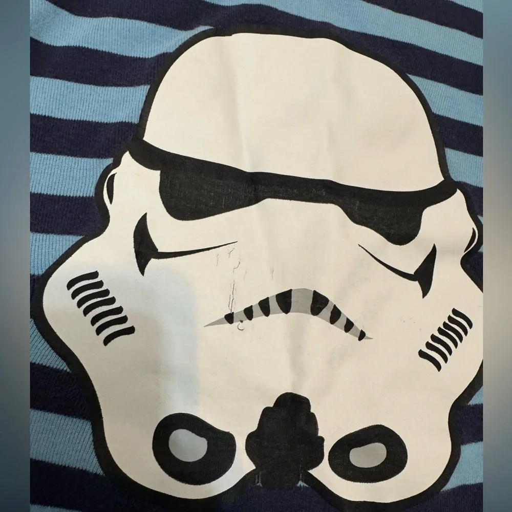 Hanna Andersson Star Wars Storm Trooper Long Sleeve Pajama Set 12